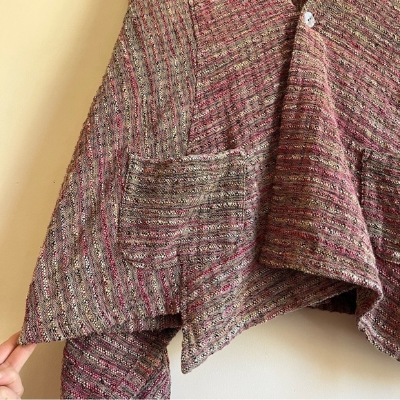 Yasuko Kurisaka Kimono Style MOP Button Cardigan - Picture 7 of 16
